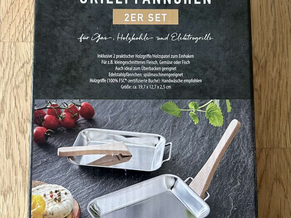 2er Grillpfannen-Set